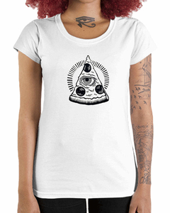 Camiseta Feminina Deus Pizza - comprar online