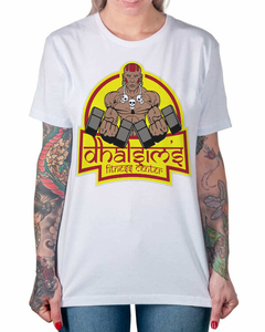 Camiseta de Ioga Fitness Dhalsim na internet