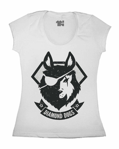 Camiseta Feminina Diamond Dogs na internet