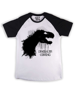Camiseta Raglan Dinossauros