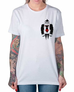 Camiseta Gorila Banksy de Bolso - Camisetas N1VEL