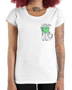 Camiseta Feminina Dogtor de Bolso