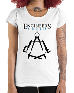 Camiseta Feminina Engineers Creed - comprar online