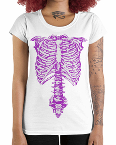 Camiseta Feminina Esqueleto
