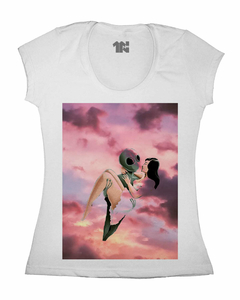 Camiseta Feminina E.T. Romântico na internet