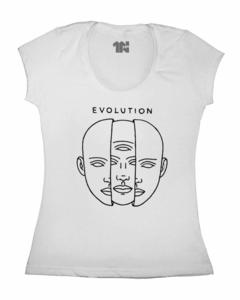 Camiseta Feminina Evolution na internet