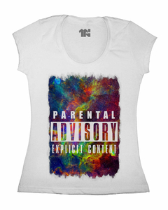 Camiseta Feminina de Aviso para os Pais na internet