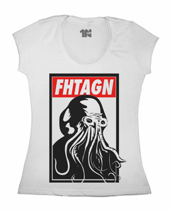 Camiseta Feminina FHTAGN na internet