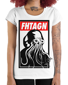 Camiseta Feminina FHTAGN
