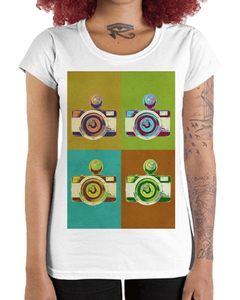 Camiseta Feminina Fotografia Moderna