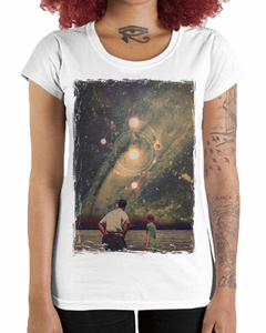 Camiseta Feminina Galáxia