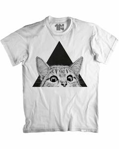 Camiseta Gato Curioso