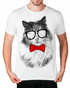 Camiseta Gato de Óculos - comprar online
