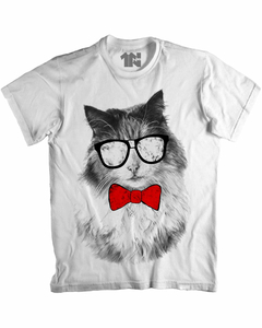 Camiseta Gato de Óculos