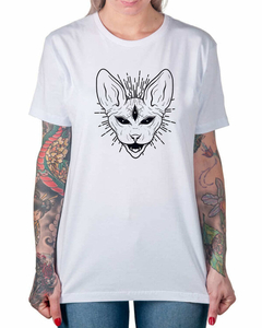 Camiseta Gato Iluminado - loja online