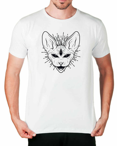 Camiseta Gato Iluminado na internet