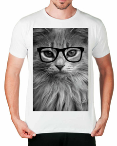 Camiseta Gato Nerd - comprar online
