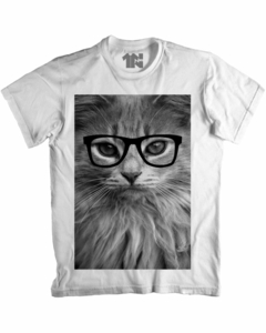 Camiseta Gato Nerd