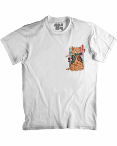 Camiseta Gato Yakuza de Bolso