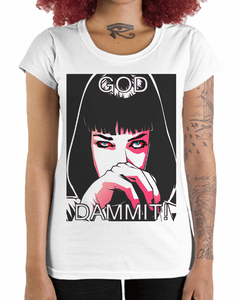 Camiseta Feminina God Dammit Mia