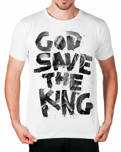 Camiseta Deus Salve o Rei - comprar online