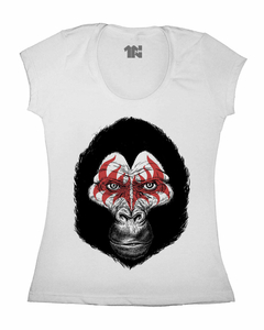 Camiseta Feminina Gorila Glam na internet