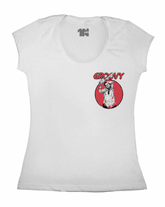 Camiseta Feminina Groovy de Bolso na internet