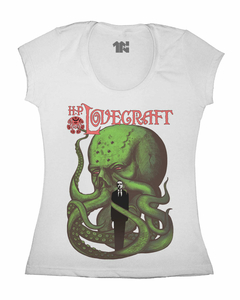 Camiseta Feminina H.P Lovecraft na internet