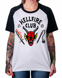 Raglan Clube do Inferno - Camisetas N1VEL