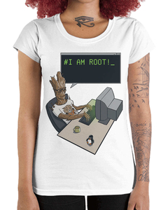 Camiseta Feminina I AM ROOT