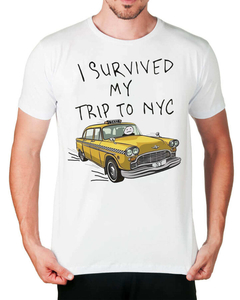 Camiseta I Survived My Trip To NY na internet