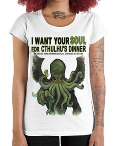 Camiseta Feminina I Want Your Soul