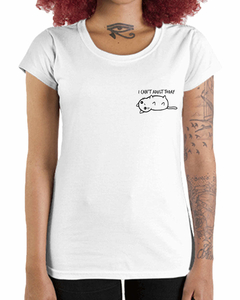 Camiseta Feminina do Irresponsável de Bolso