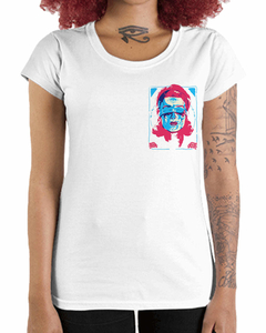 Camiseta Feminina Justiça de Bolso