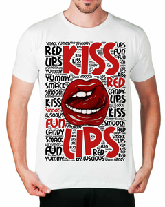 Camiseta Kiss Lips - comprar online