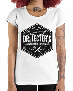 Camiseta Feminina Restaurante Gourmet Lecter