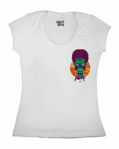 Camiseta Feminina Marcianos de Bolso na internet