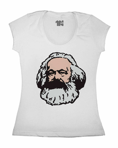 Camiseta Feminina Marx na internet