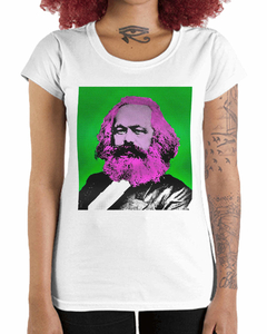 Camiseta Feminina Marx Pop
