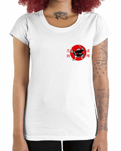 Camiseta Feminina Dojo de Ninjutsu de Bolso