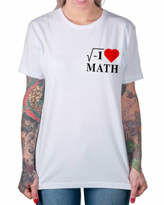Camiseta Matemática S2 de Bolso - Camisetas N1VEL