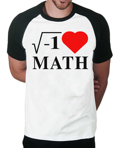 Camiseta Raglan Matemática - comprar online