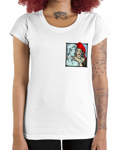 Camiseta Feminina Medusa de Bolso