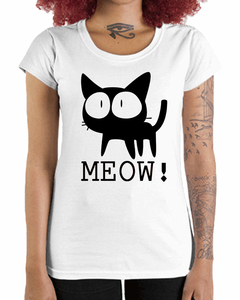 Camiseta Feminina Miau