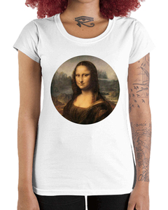 Camiseta Feminina Mona Lisa