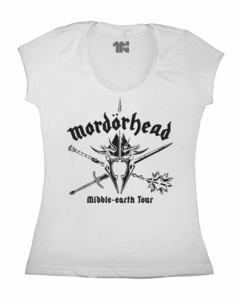 Camiseta Feminina MordorHead na internet