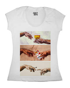 Camiseta Feminina Criação do Vício na internet