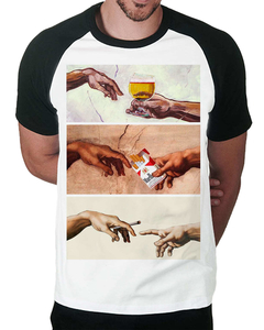 Camiseta Raglan Criação do Vício - comprar online