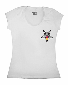 Camiseta Feminina Rato Illuminati de Bolso - comprar online