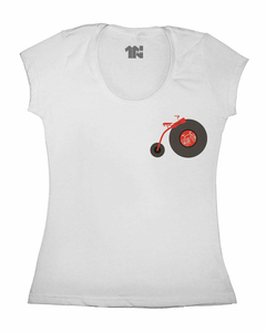 Camiseta Feminina Bike Musical na internet